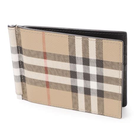 burberry wallet tradesy|Burberry wallet with money clip.